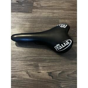 Italia Selle Turbomatic Road Bike Saddle Made In Italy Manganese EUC